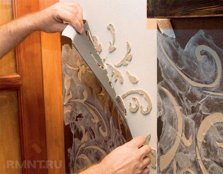 Трафареты для декоративной штукатур