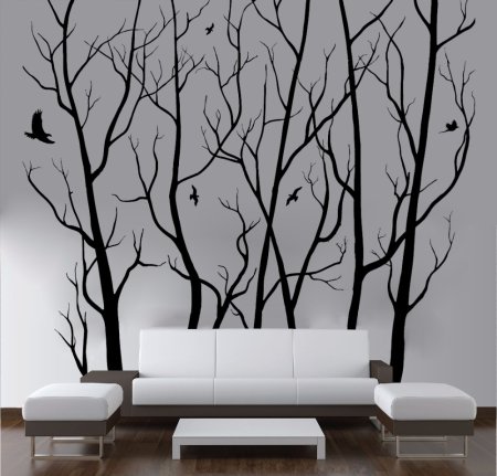 Дерево на стене