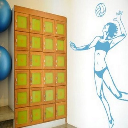 Трафарет для стен спортзала