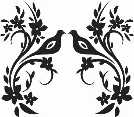 Трафарет узор