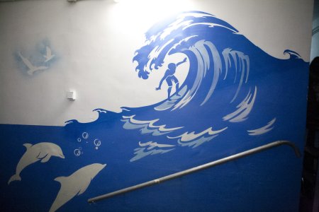 Морские трафареты для декора