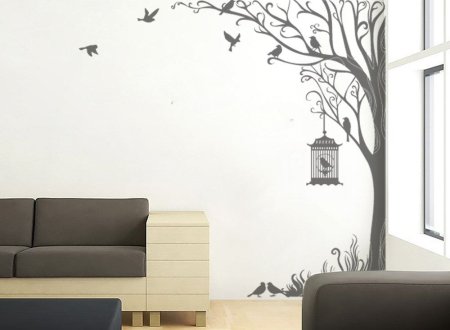 Трафареты в интерьере