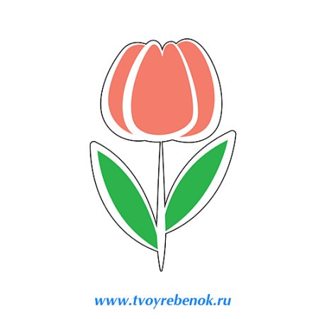 Цветок для 3д ручки