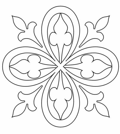 Орнаменты. Раскраска