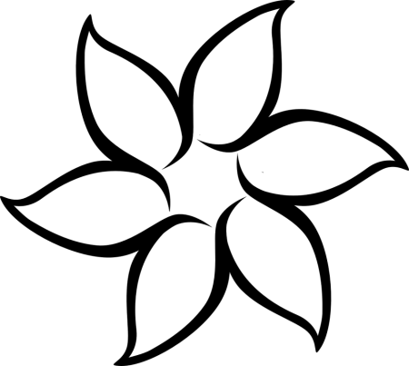 Трафарет "цветы"
