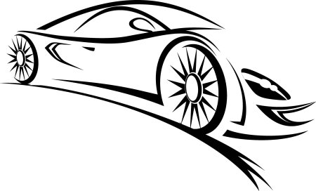 Очертания автомобиля