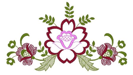 Орнамент для машинной вышивки