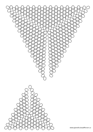Peyote Triangle схема