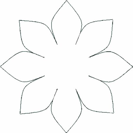 Трафарет "цветы"