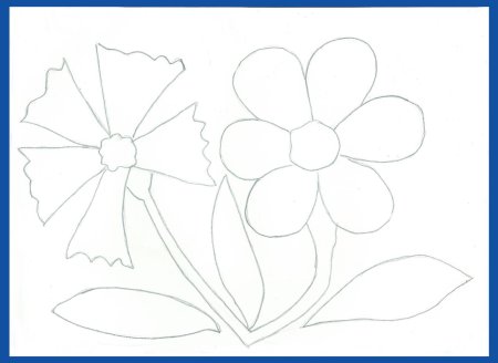 Трафареты цветов для торцевания