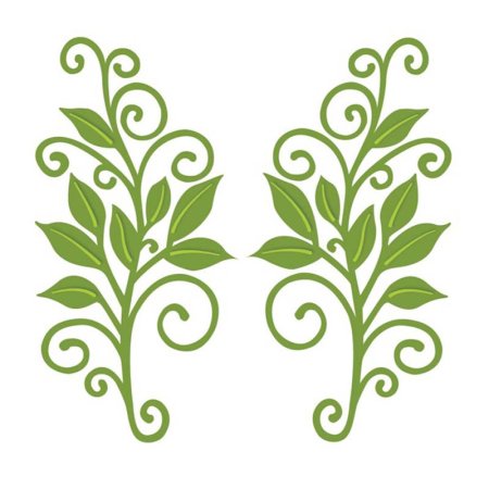 Зелень для скрапбукинга