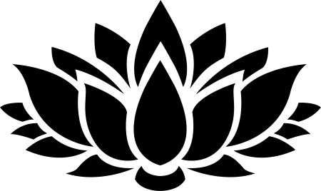 Лотос силуэт