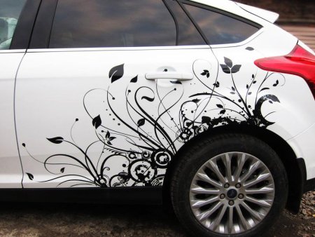 Аппликация на авто