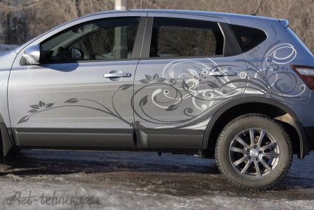 Peugeot 4007 аэрография
