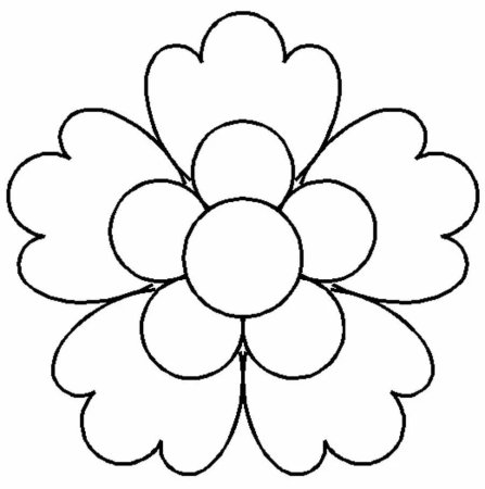 Трафарет "цветы"