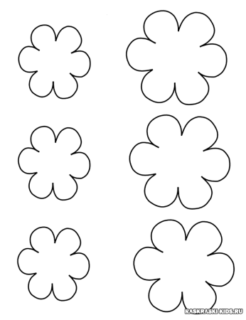 Трафарет "цветы"