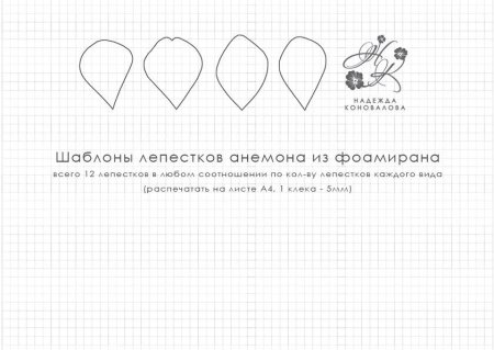 Шаблоны надежды Коноваловой