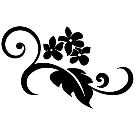 Трафарет вензеля для декора