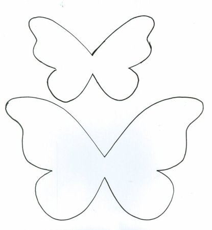 Трафарет цветов из фоамирана для вырезания