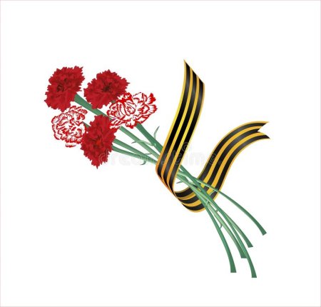 Гвоздики символ Победы