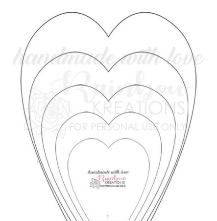 Заготовки для бумажных цветов