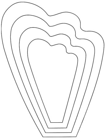 Шаблоны лепестков цветов