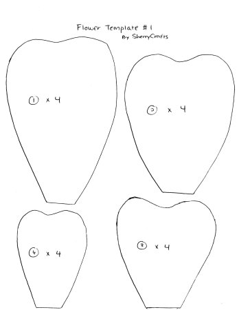 Лепестки для пиона из гофробумаги