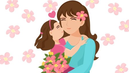 Рисунок маме на день матери