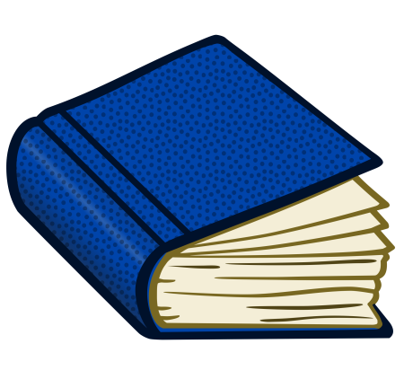 Книга на прозрачном фоне