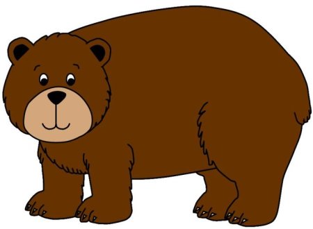 Медведь рисунок для детей