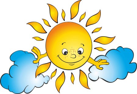 Солнышко рисунок