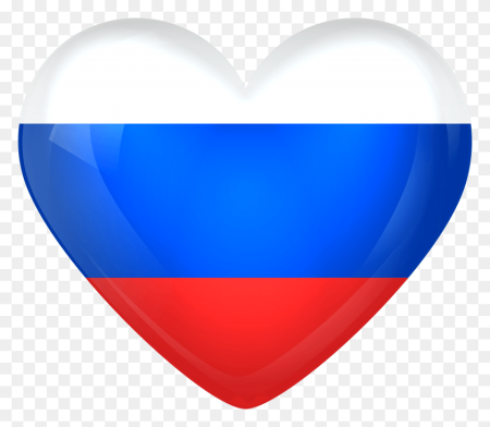 Флаг России сердце