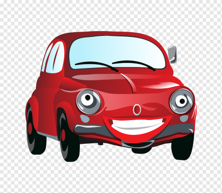 Мультяшный автомобиль