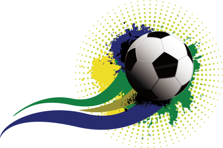 Футбольная тематика вектор