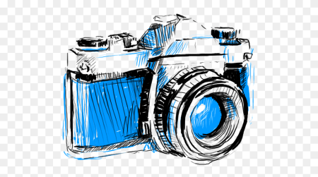 Нарисованный фотоаппарат