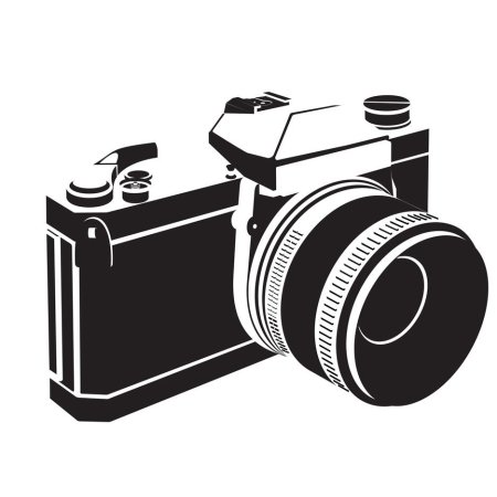 Фотоаппарат черно белый