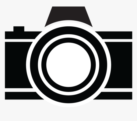 Фотоаппарат вид сбоку вектор