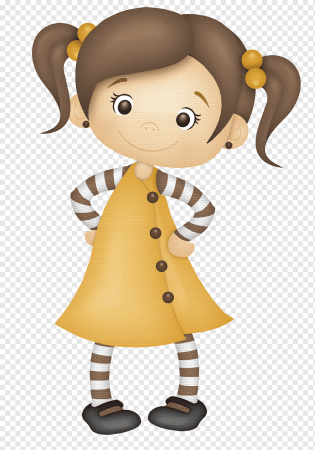 Девочка мультяшка