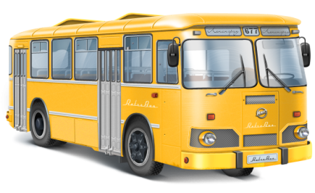 ЛИАЗ 677 рисунок