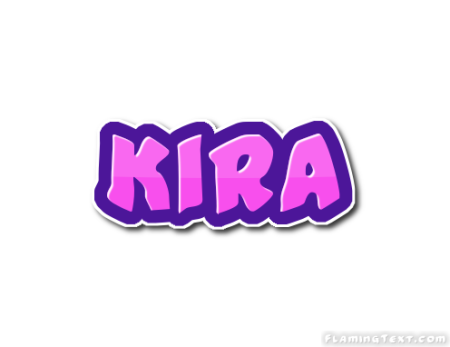 Надпись имя Кира