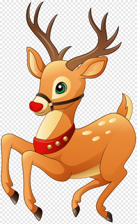 Reindeer Рудольф рисунок