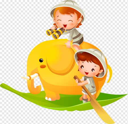 Клипарты на прозрачном фоне детские