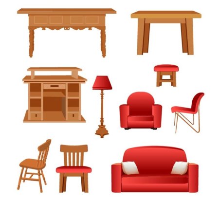 Мультяшная мебель