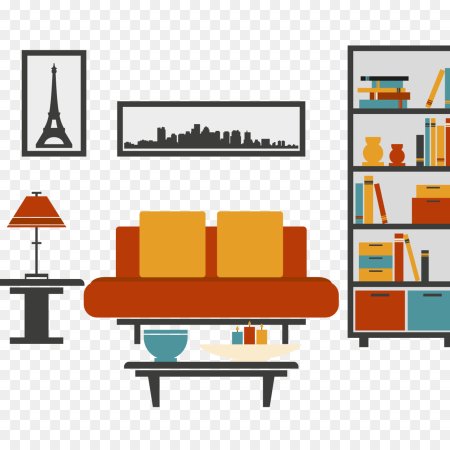 Векторные изображения интерьера