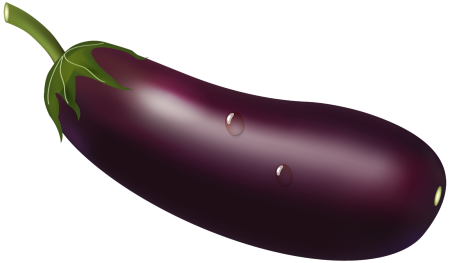 Баклажан мультяшный