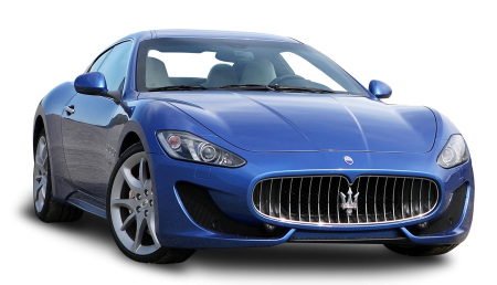 Maserati GRANTURISMO белый фон