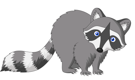 Мультяшные еноты