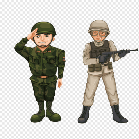 Военный с ребенком
