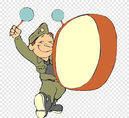 Мультяшный военный