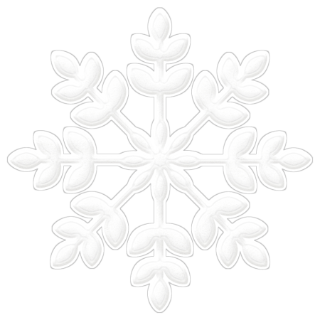 Белоснежные снежинки